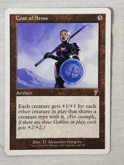 NM Coat of Arms 7th Edition Mtg Magic the Gathering - Image 1