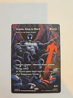 MTG Venom, King in Black 0022 Regular (Borderless) Marvel - Image 1