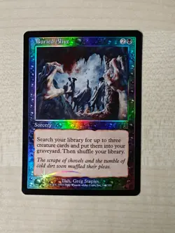 MTG Buried Alive Odyssey Foil NM- - Image 1