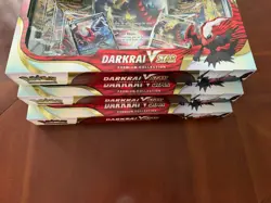 Pokemon Darkrai VSTAR Premium Collection Boxes - Lot of 3 Boxes - Image 5