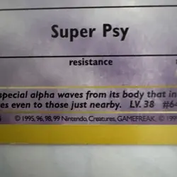Pokemon TCG Base Set Kadabra Shadowless 32/102 LP - Image 4