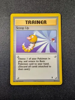 Scoop Up Legendary Collection Rare Trainer MP- 104/110 Pokemon 2002 - Image 1