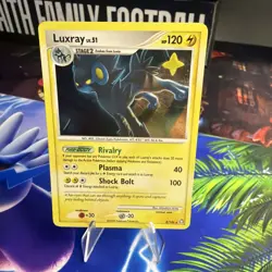 2008 Pokemon Diamond Pearl Legends Awakened Luxray Holo 8/146 - Image 1