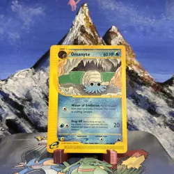 Omanyte - 41/144 Pokemon Skyridge - Regular E Reader LP+ / NM - Image 1