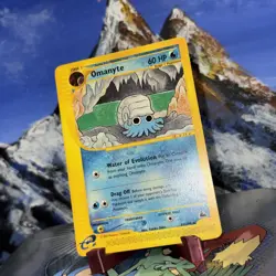 Omanyte - 41/144 Pokemon Skyridge - Regular E Reader LP+ / NM - Image 2