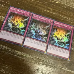 Evenly Matched SDBT-EN038 1st Edition 3-Card Playset Yu-Gi-Oh! Super Rare NM - Image 1