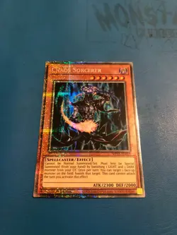 YUGIOH Starlight Rare Chaos Sorcerer MP25-EN019 1st Edition - Image 1