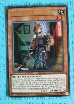 Adamancipator Researcher MP21-EN225 Ultra Rare Yu-Gi-Oh Card 1st Edition New - Image 1