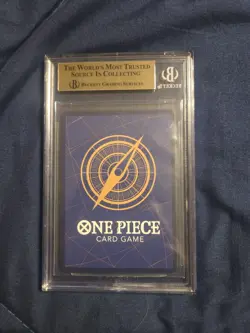 2025 ONE PIECE ENG OP13 - CARRYING ON HIS WILL SHANKS GOLD SP OP09-004 BGS 10 - Image 2