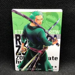 Roronoa Zoro F02-04 UC ONE PIECE AR Carddass Holo Formation 02 Card Japanese - Image 1