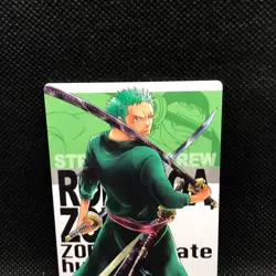 Roronoa Zoro F02-04 UC ONE PIECE AR Carddass Holo Formation 02 Card Japanese - Image 3