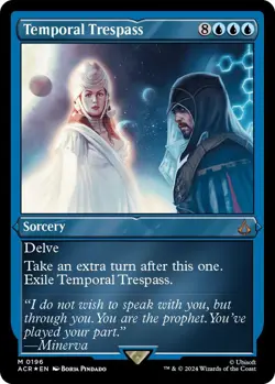 FOIL Temporal Trespass (Foil Etched) - Universes Beyond: Assassin's Creed - Image 1