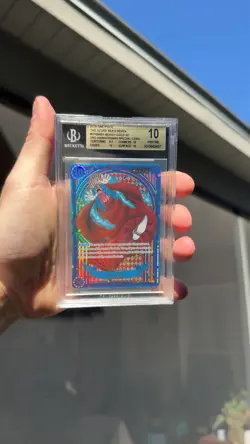 GOLD Buggy SP OP-14 One Piece TCG OP09-051 BGS 10 - Image 1