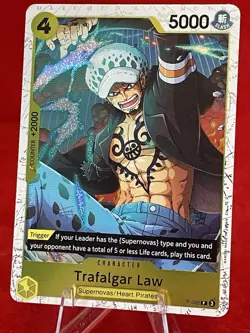 One Piece TCG The Best Vol. 2 PRB-02 - Trafalgar Law P-088 (Pirate Foil) Promo - Image 4