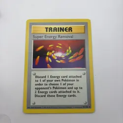 Pokemon Card - Super Energy Removal Base Set (Shadowless) 79/102 Rare LP - Image 2