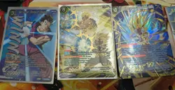 Dragon Ball Super Card Game 3 Card Lot - Image 1