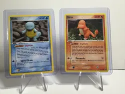 2 Ditto Cards (Charmander & Squirtle) 61 & 64 From Delta Species, EXCELLENT - Image 2