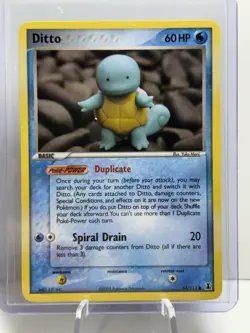 2 Ditto Cards (Charmander & Squirtle) 61 & 64 From Delta Species, EXCELLENT - Image 4