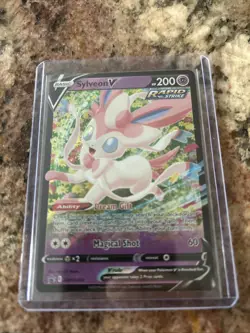 Sylveon V SWSH202 Black Star Promo Pokemon TCG NM - Mint Ultra Rare Holo Card - Image 2