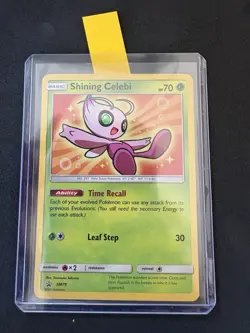 Shining Celebi SM79 Sm Promo Holo Pokemon Card - Image 1