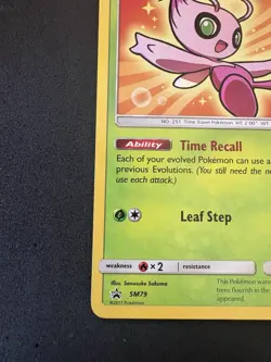 Shining Celebi SM79 Sm Promo Holo Pokemon Card - Image 5