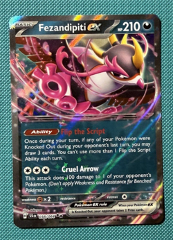 Fezandipity ex - 038/064 - Double Rare - Pokemon TCG Card Shrouded Fable - NM - Image 1