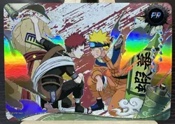 Naruto Uzumaki & Gaara NR-PR-060 Naruto Kayou Tier 4 Wave 7 Promo Card NM - Image 1