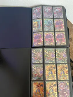 Lot of 700+ Dragon ball super masters SR rarity cards. + 2 binders - Image 1