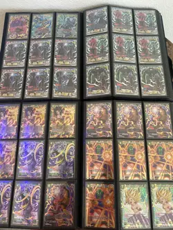 Lot of 700+ Dragon ball super masters SR rarity cards. + 2 binders - Image 2