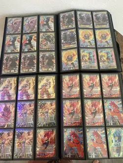 Lot of 700+ Dragon ball super masters SR rarity cards. + 2 binders - Image 4