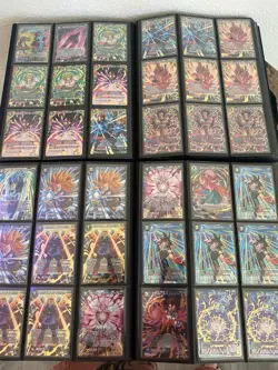 Lot of 700+ Dragon ball super masters SR rarity cards. + 2 binders - Image 5