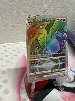 Charizard VSTAR Rainbow Secret Rare Card Brilliant Stars Series 174/172 - Image 4