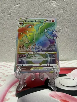 Charizard VSTAR Rainbow Secret Rare Card Brilliant Stars Series 174/172 - Image 5