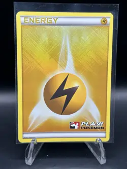 NM 2011 League Holo/Foil PLAY! Pokemon LIGHTNING ENERGY Card Promo Tcg card A1 - Image 1