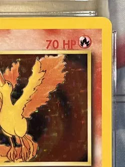 CGC 10 (CGC 9.5) Moltres 12/62 Holo 1st Edition Fossil 1999 Vintage Pokemon Card - Image 5