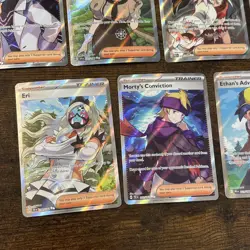 Pokemon TCG Full Art Trainer Ultra Rare LOT 7 Cards - Image 3