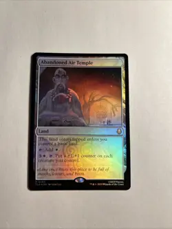 Abandoned Air Temple Foil Avatar: The last Airbender MTG - Image 1