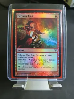 Galvanic Blast X1 Scars of Mirrodin Foil Mtg Magic The Gathering NM-MINT - Image 1