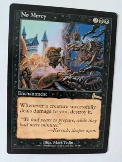 No Mercy Urza's Legacy MTG NM Free shipping with tracking - Image 1