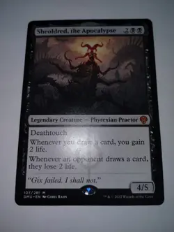 Sheoldred, the Apocalypse Dominaria United Regular NM FREE SHIPPING - Image 1
