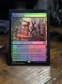 Blood Crypt - R0262 Foil - Lorwyn Eclipsed - Magic the Gathering - NM - Image 1