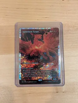 MTG Spinerock Tyrant (0399) (Showcase) (Fracture Foil) Lorwyn Eclipsed Near Mint - Image 3