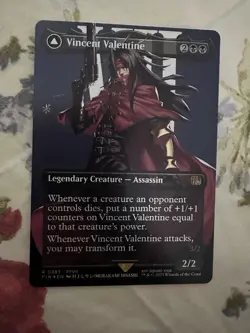 Vincent Valentine (Borderless) Final Fantasy Foil 0383 - Image 1
