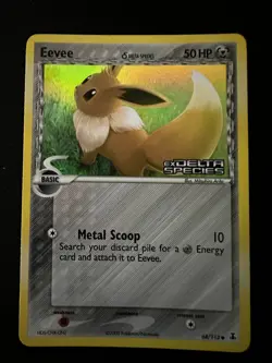 Eevee 68/113 Pokemon TCG EX Series Delta Species Reverse Holo Stamped - Image 1