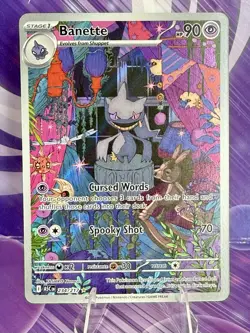 Banette 234/217 Illustration Rare Pokemon TCG Ascended Heroes (Pack Fresh) NM+/M - Image 1