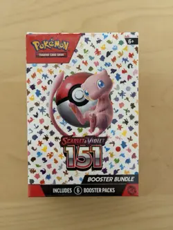 POKEMON TCG SCARLET & VIOLET 151 BOOSTER BUNDLE BOX FACTORY SEALED NEW 6 PACKS L - Image 1