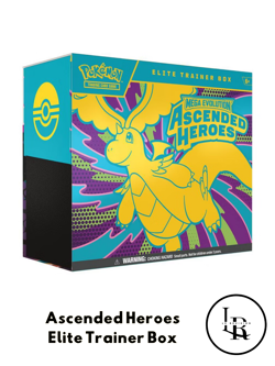 Pokemon Ascended Heroes Elite Trainer Box ETB [PREORDER CONFIRM] 🔥 - Image 1