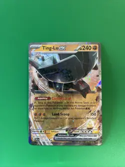 Pokemon TCG Ting-Lu ex Scarlet & Violet - Paldea Evolved 127/193 Holo Double... - Image 1