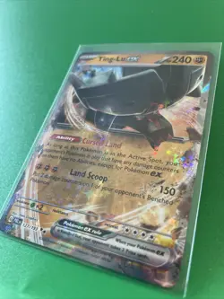 Pokemon TCG Ting-Lu ex Scarlet & Violet - Paldea Evolved 127/193 Holo Double... - Image 3