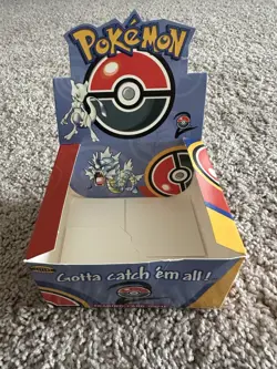 2000 Pokemon Base Set 2 Booster Box *Empty Box* - Image 1